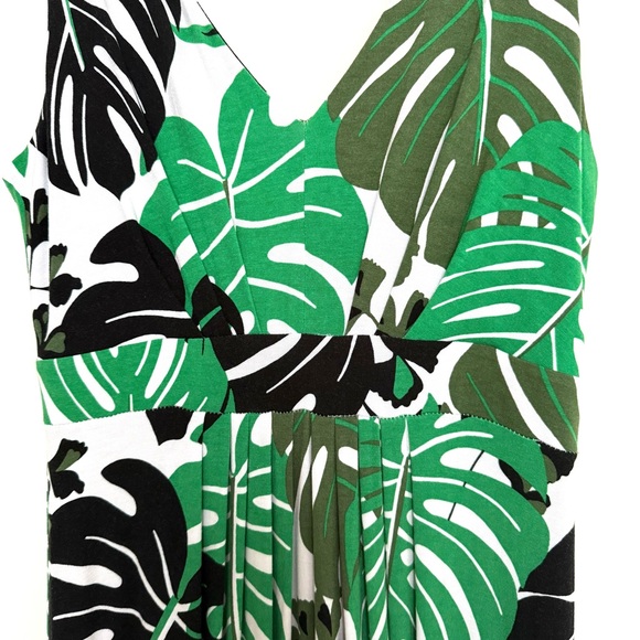 BANANA REPUBLIC Factory Botanical Print V-Neck Maxi Dress, Size XS - Picture 5 of 8